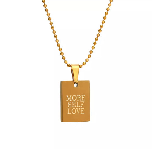 More Self Love | 18K Gold Plated